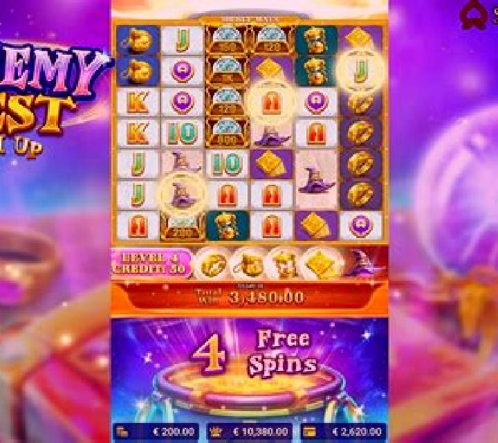 Alchemy Quest Level Up online slot