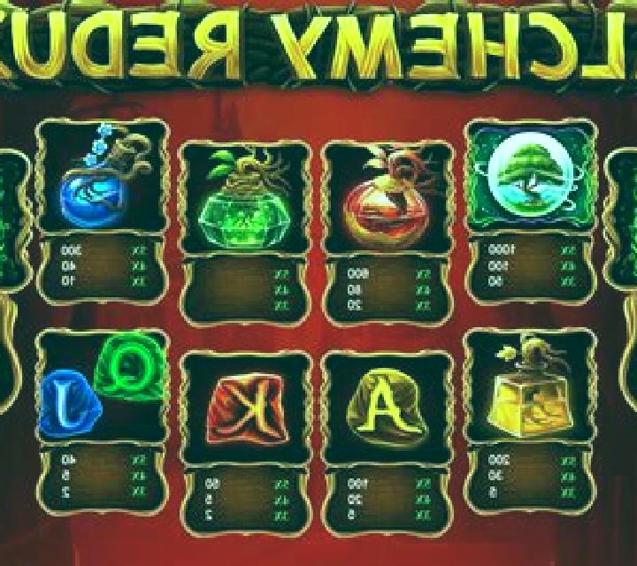 Alchemy Redux slot game