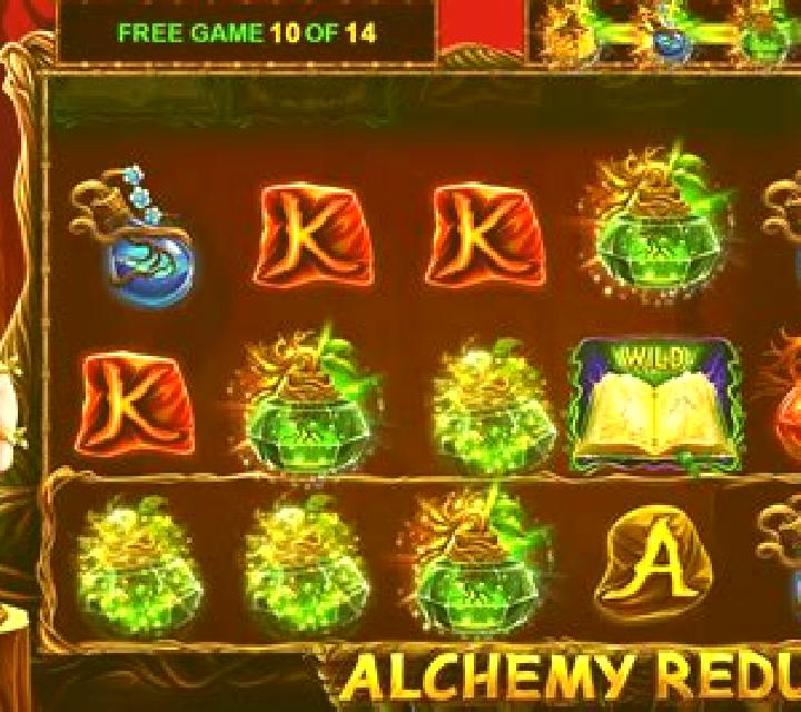 Alchemy Redux slot machine