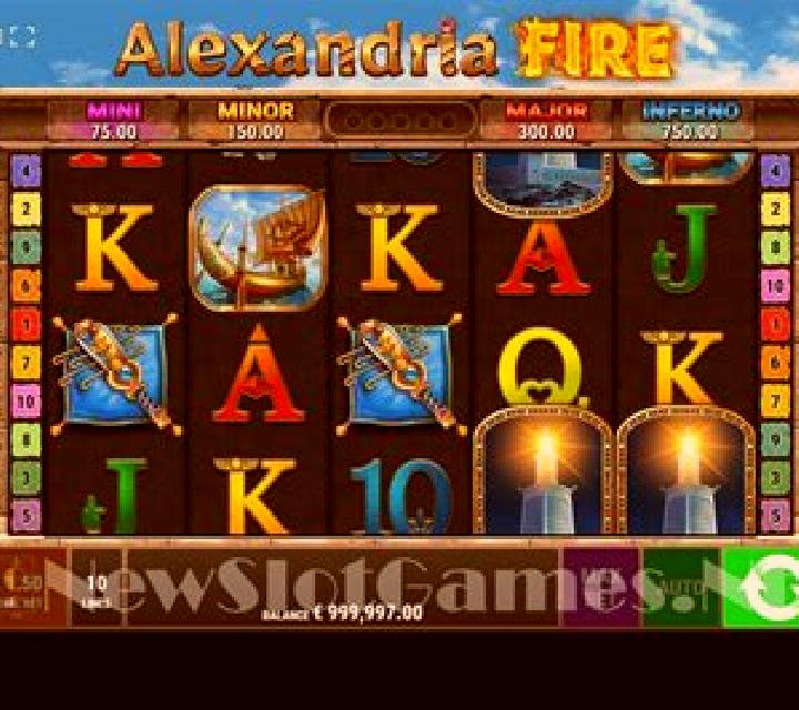 Alexandria Fire slot game