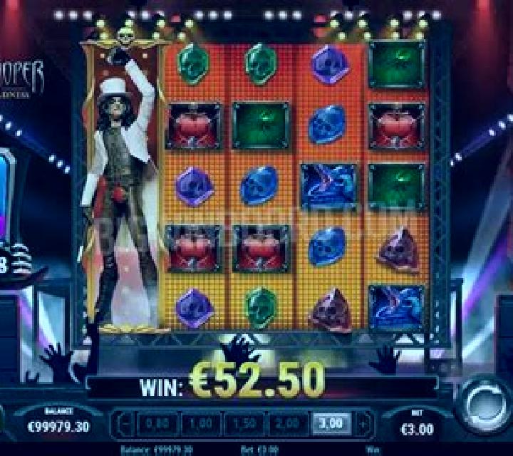 Alice Cooper slot machine