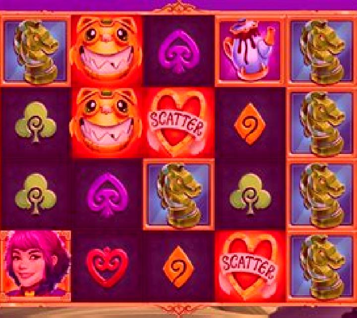 Alice in Adventureland slot machine