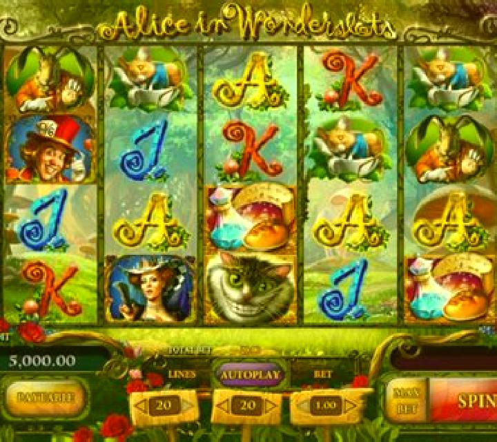Alice in Wonderslots slot game