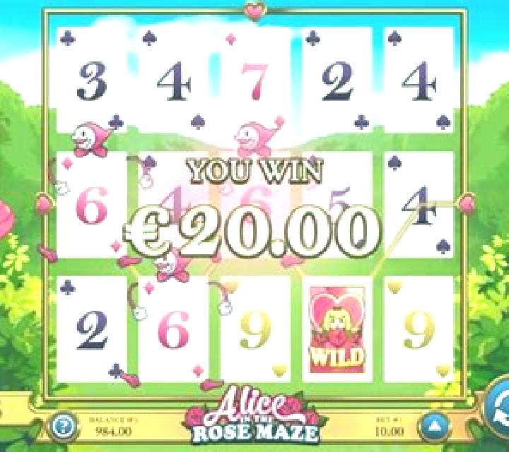 Alice of the Rose Maze slot machine