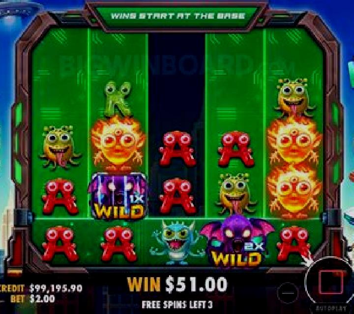 Alien Invaders (Pragmatic Play) online slot