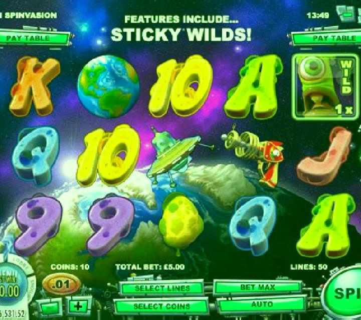 Alien Spinvasion! slot game