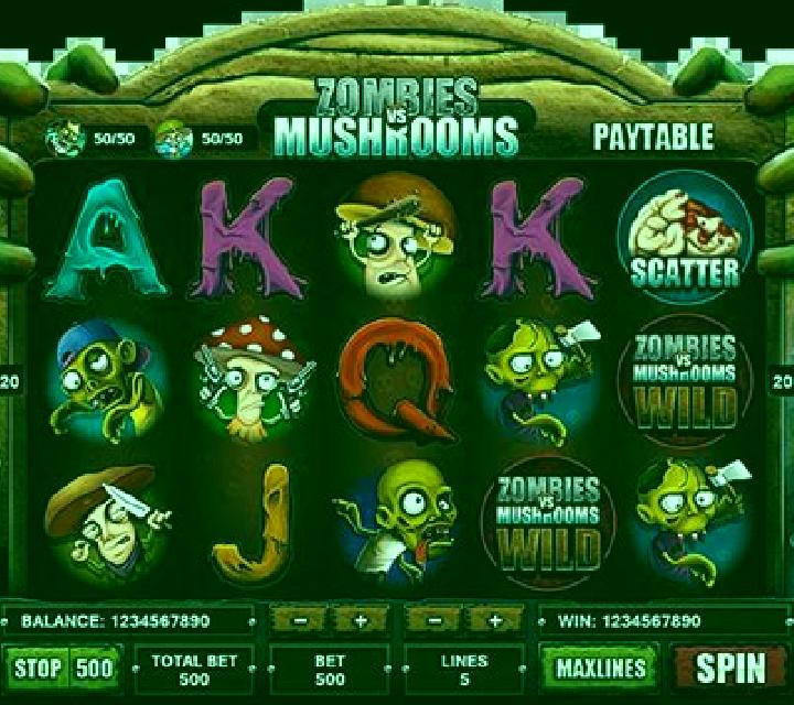 Aliens and Mushrooms slot