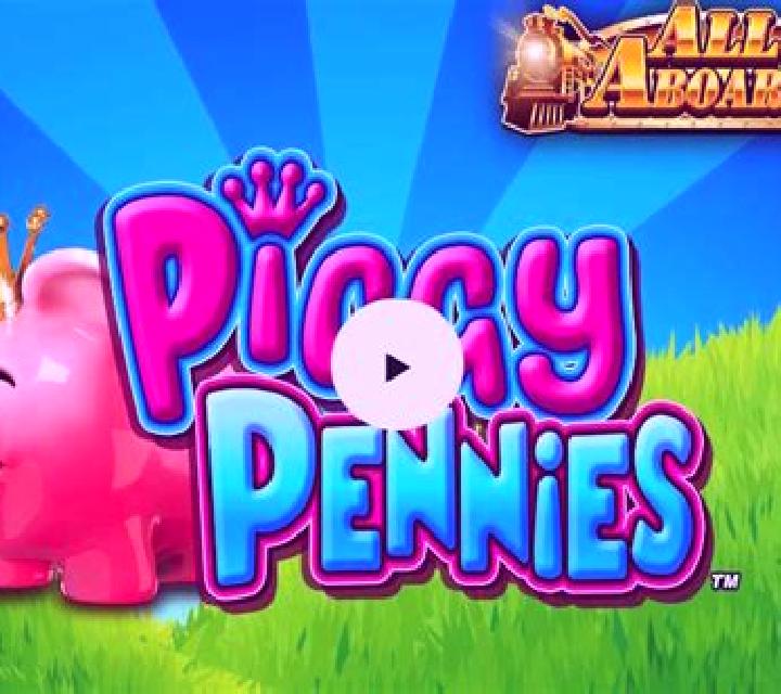All Aboard Piggy Pennies slot game