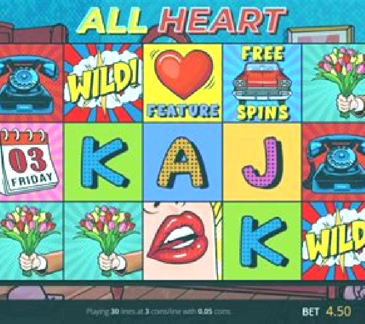 All Heart slot machine