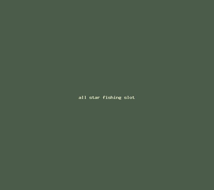All-star Fishing slot