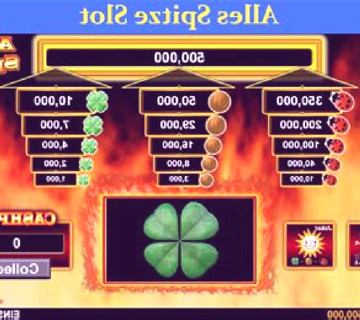 Alles Spitze slot game
