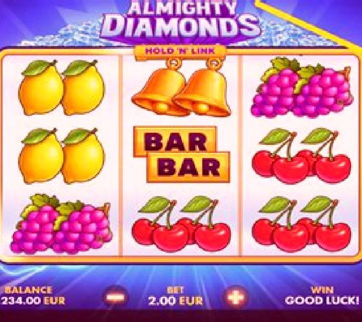 Almighty Diamonds: Hold N Link slot machine