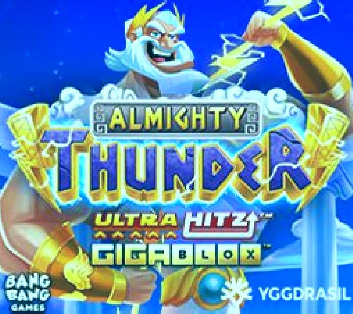 Almighty Thunder UltraHitz GigaBlox online slot