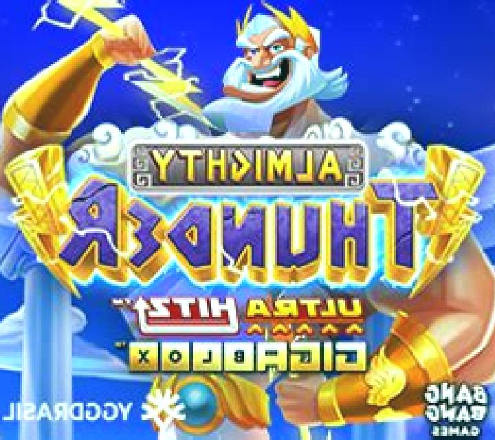 Almighty Thunder UltraHitz GigaBlox slot game