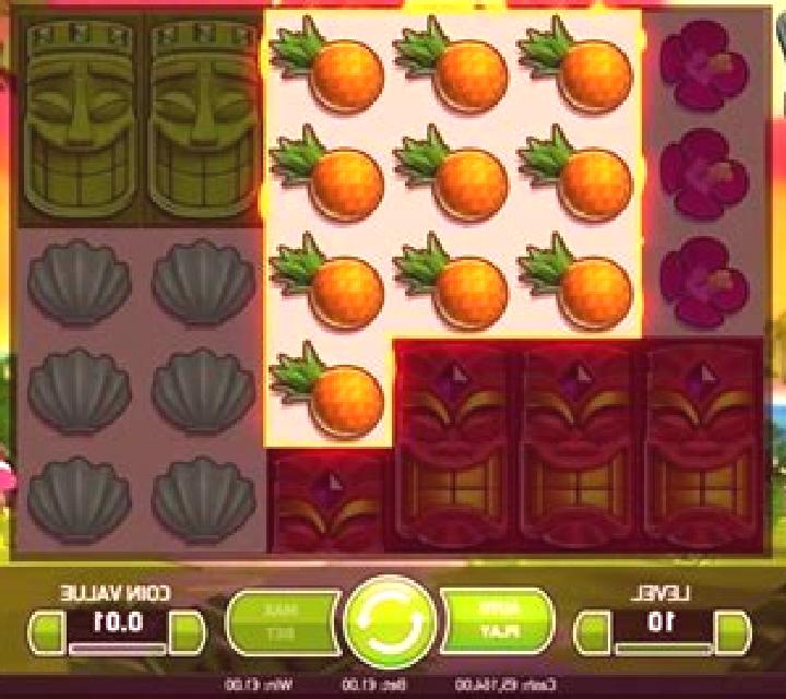 Aloha! Cluster Pays slot machine