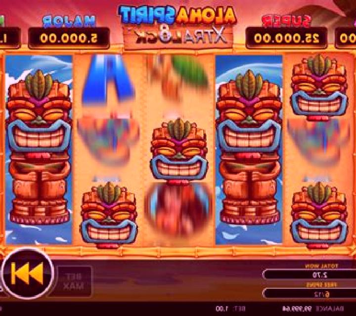 Aloha Spirit XtraLock slot machine