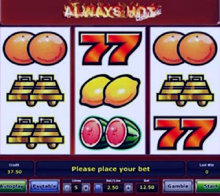 Always Hot deluxe slot game