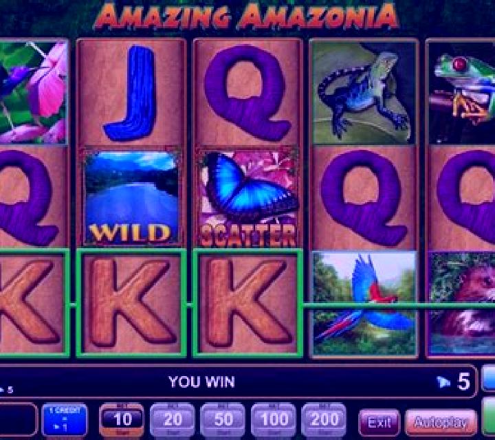 Amazing Amazonia slot game