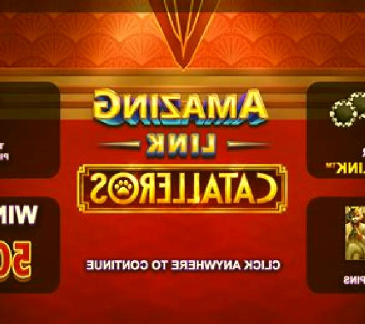 Amazing Link Catalleros slot game