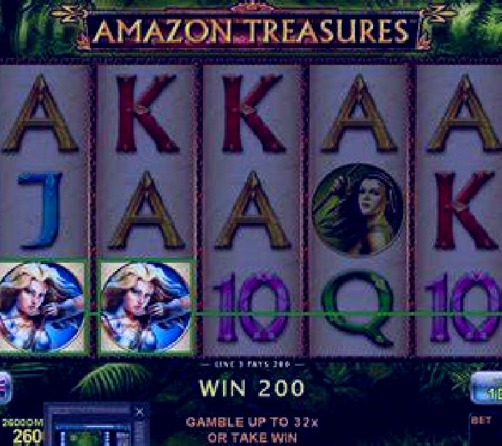 Amazon Treasures Deluxe slot