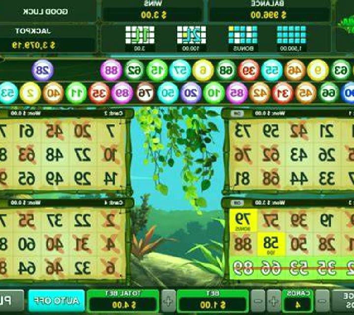 Amazonia Bingo slot game