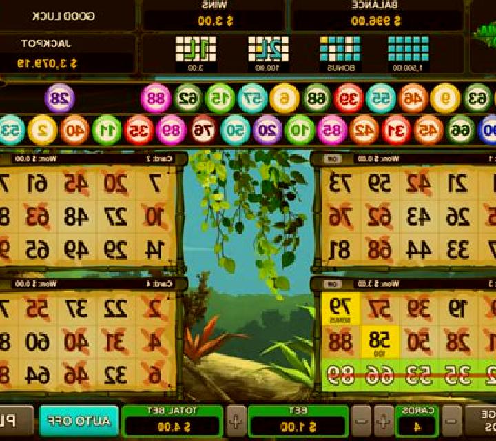 Amazonia Bingo slot machine