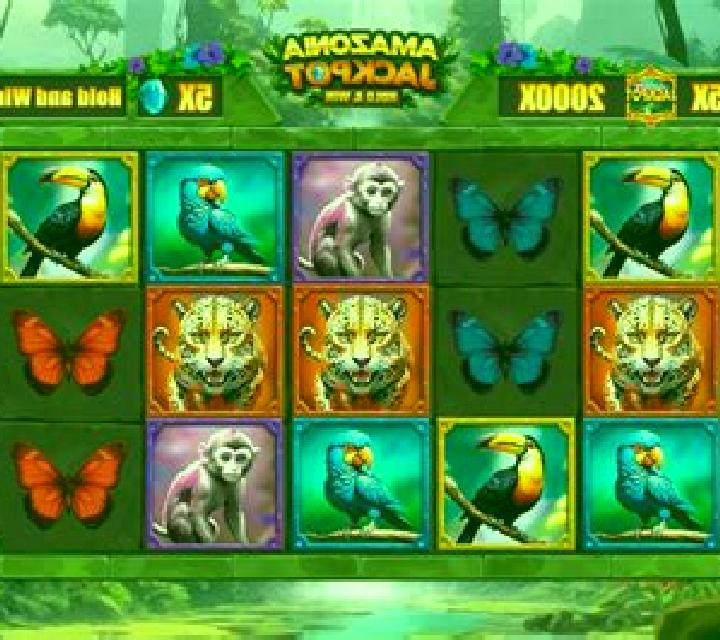 Amazonia Jackpot Hold and Win slot game