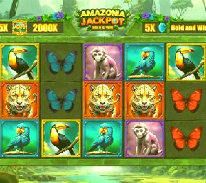 Amazonia Jackpot Hold and Win slot