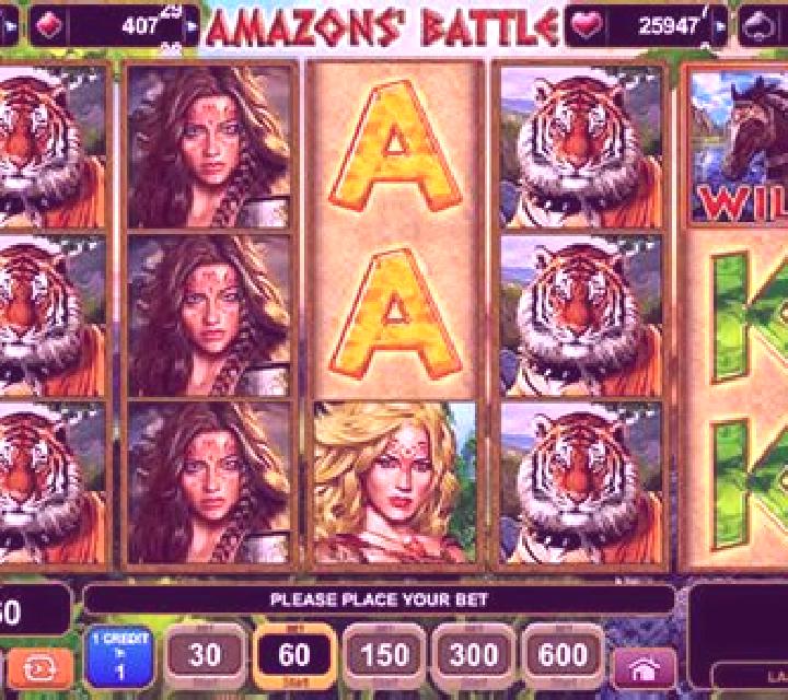 Amazons Battle (EGT Digital) online slot