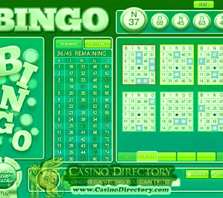 American BINGO slot