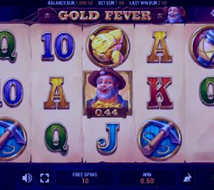 American Gold Fever slot machine
