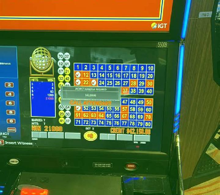 American Keno slot game
