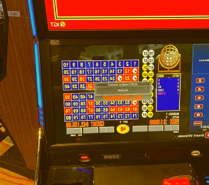 American Keno slot machine