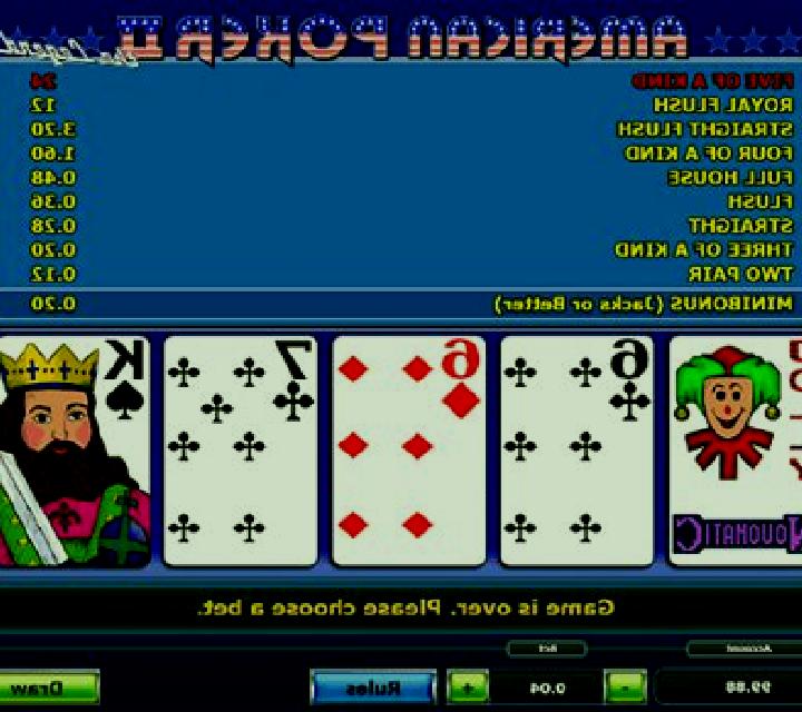 American Poker II (Novomatic) online slot