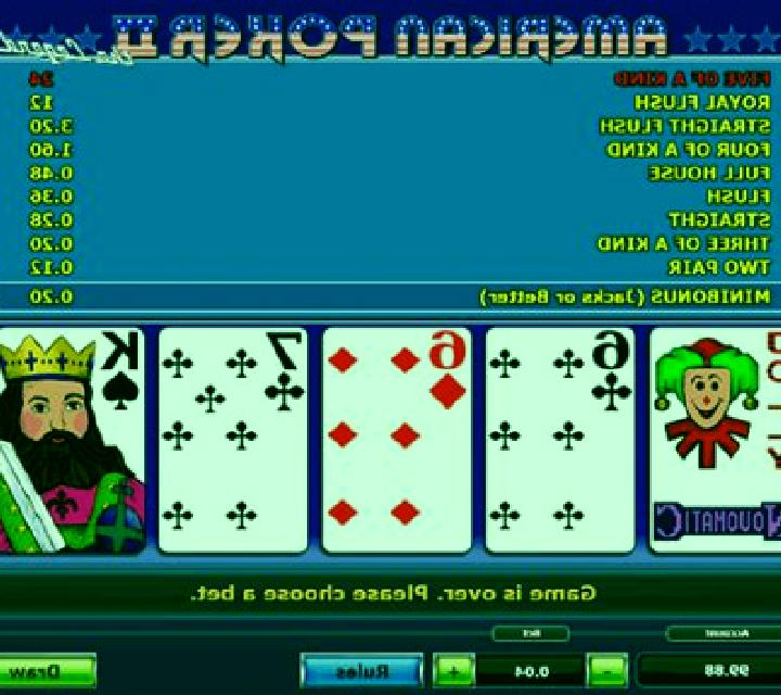 American Poker II (Novomatic) slot