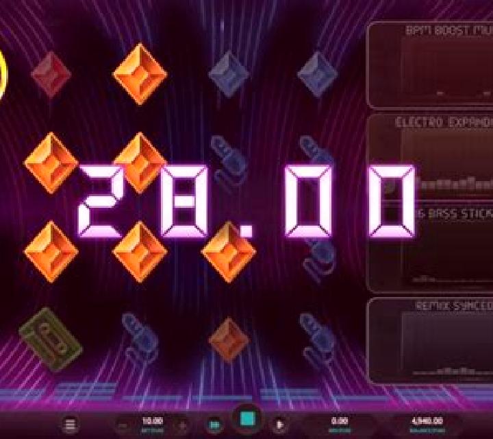 Amped slot game