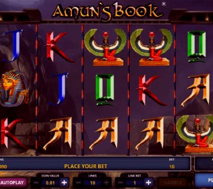 Amuns Book HD slot