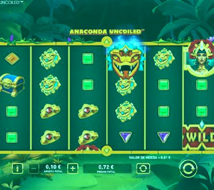 Anaconda Uncoiled slot machine