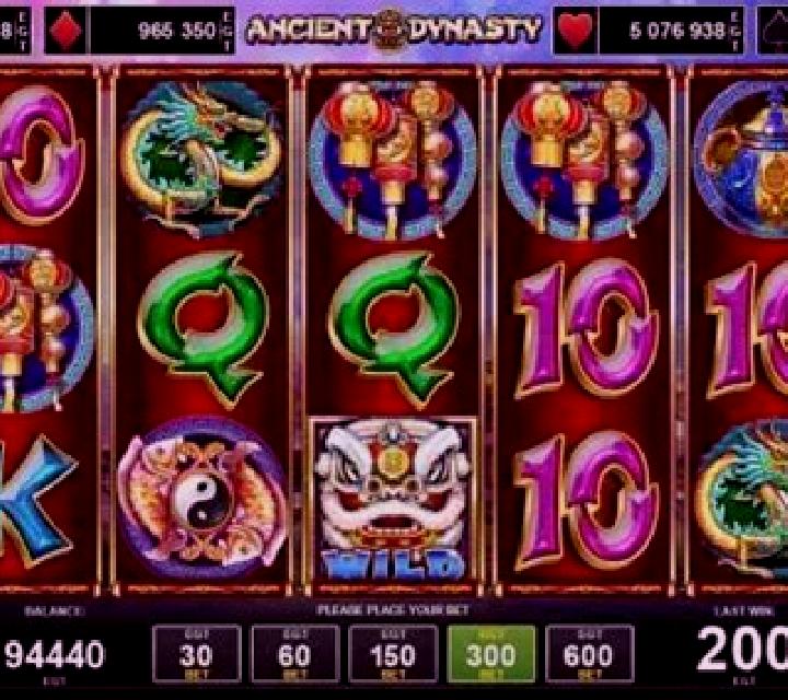 Ancient Dynasty slot game