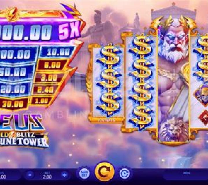 Ancient Fortunes Zeus Gold Blitz Lightning online slot