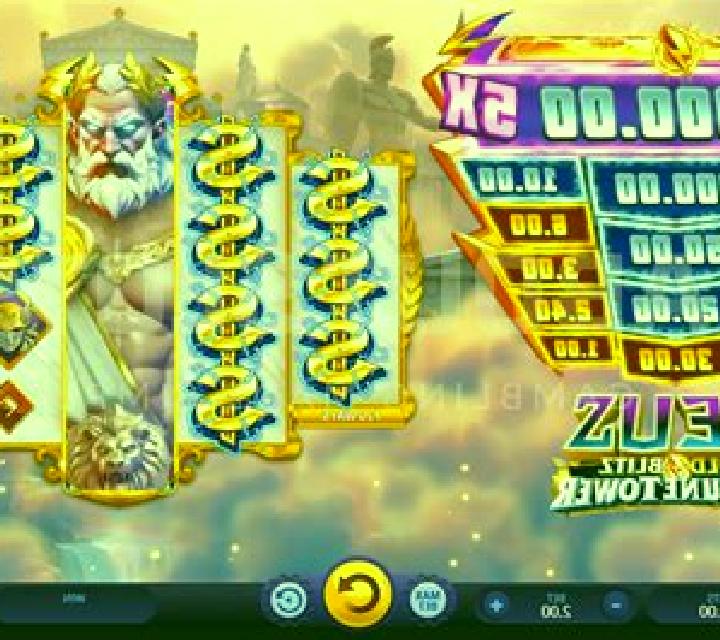Ancient Fortunes Zeus Gold Blitz Lightning slot machine