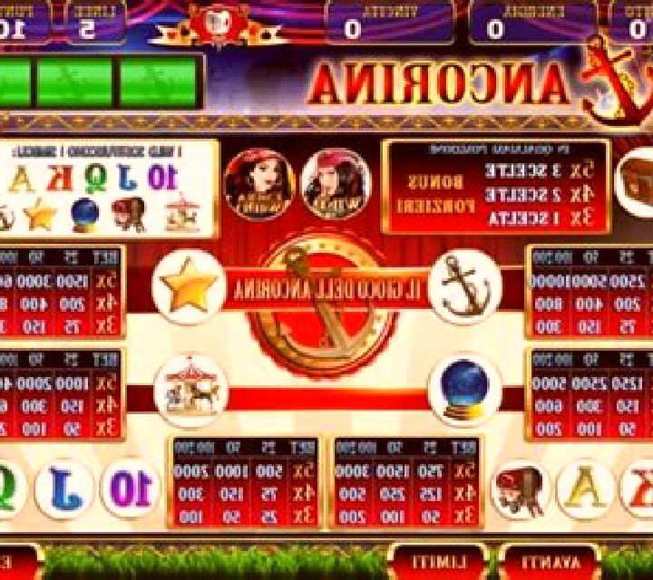 ANCORINA slot machine