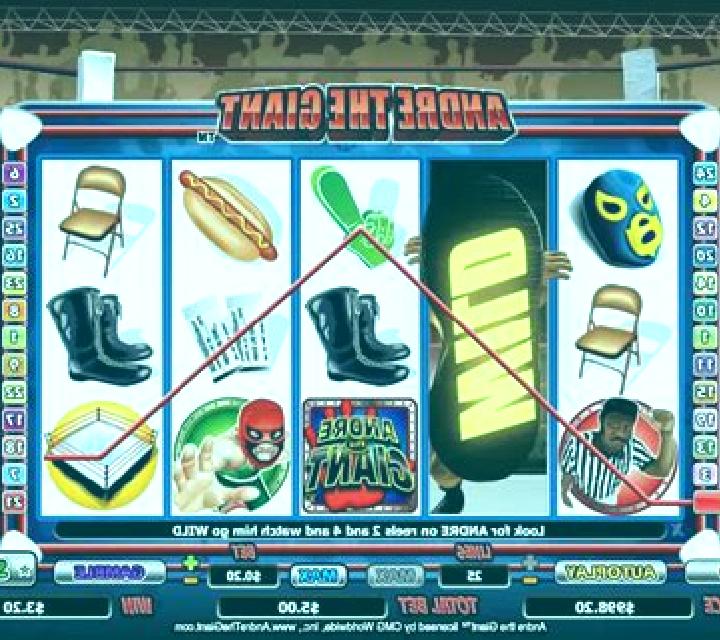 Andre The Giant slot machine