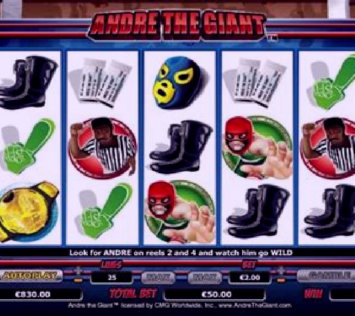 Andre The Giant slot