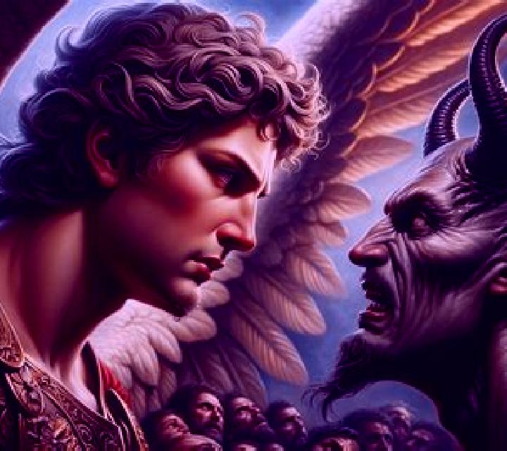 Angel vs Devil Ultimate Goal Showdown slot game