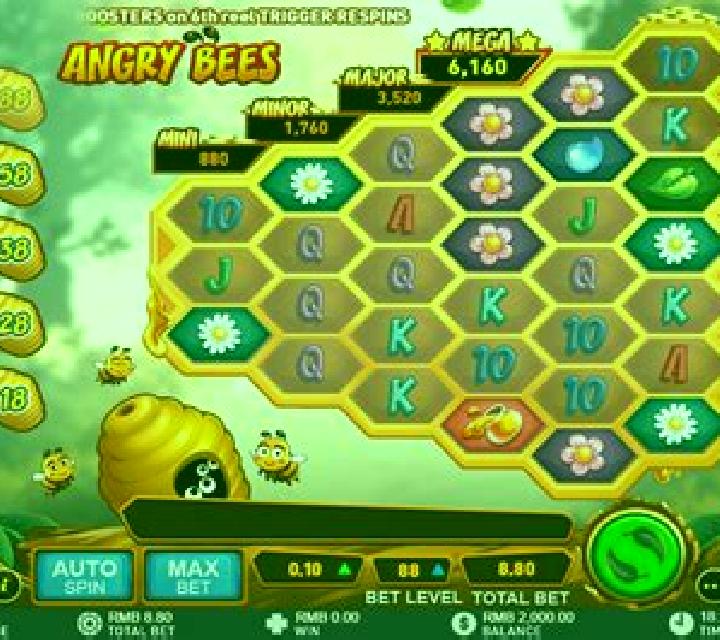 Angry Bees slot machine