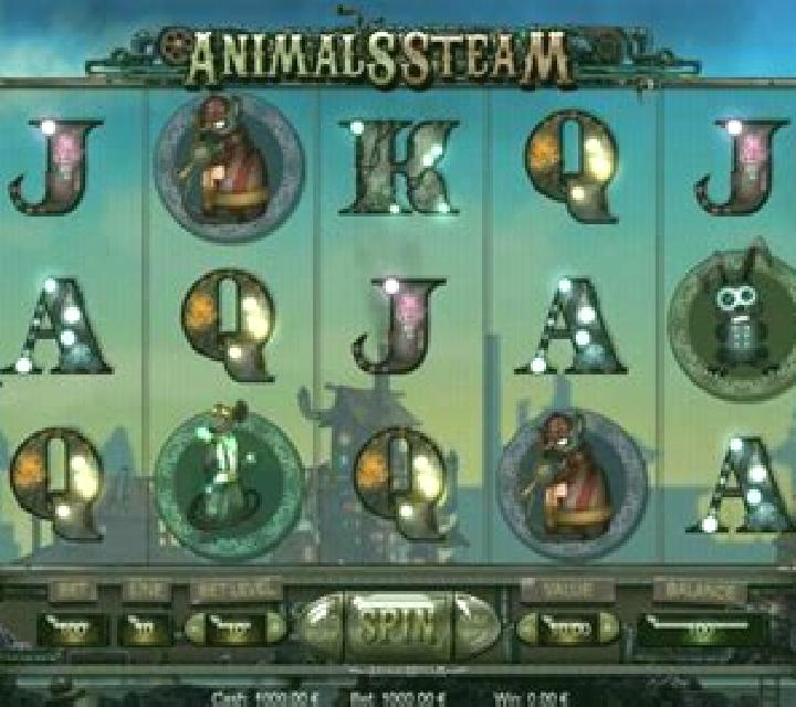 Animals Steam slot machine