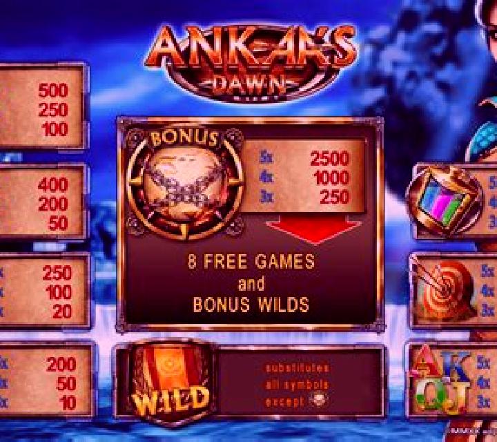 Ankaa s Dawn online slot