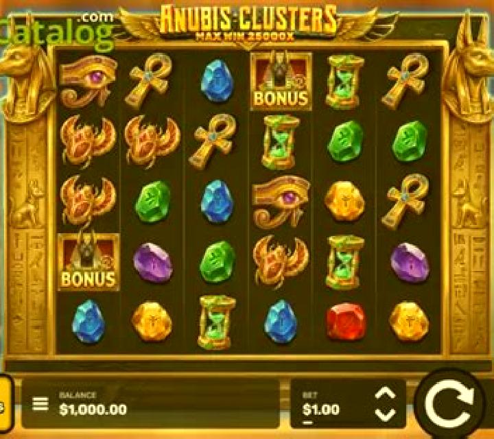 Anubis Clusters slot