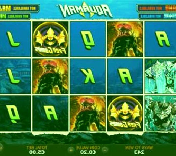 Aquaman slot game